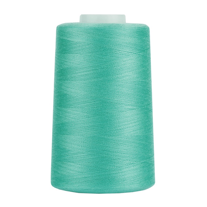 Нитки 50/2 "К&Б" 250 бирюзовые 100% п/э, 5000 ярдов (1шт/12шт/120кор)