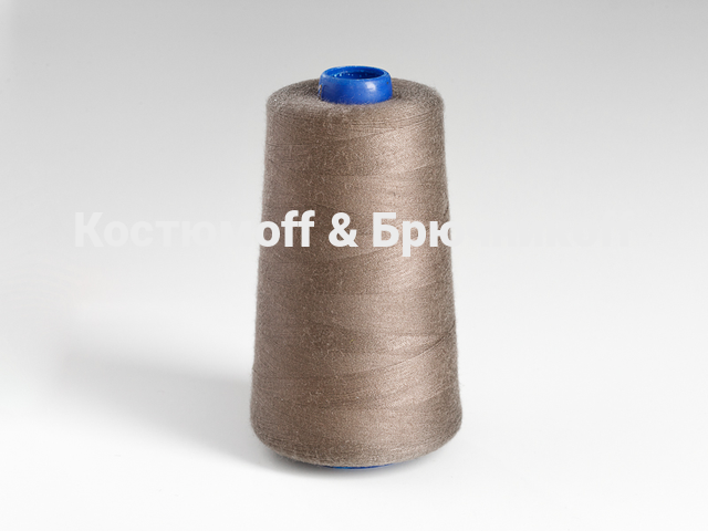 Нитки 40/2 "К&Б" 423 коричневые, 100% ПЭ, 5000Y (1шт/12шт/120кор)
