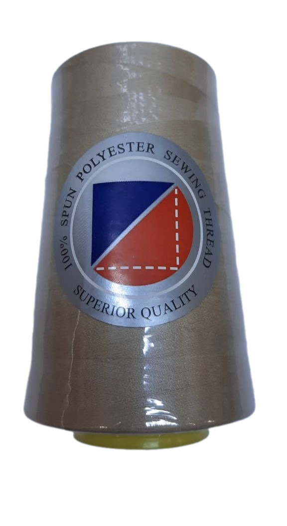 Нитки 40/2 "К&Б" 308 бежевые, 100% ПЭ, 5000Y (1шт/12шт/120кор)